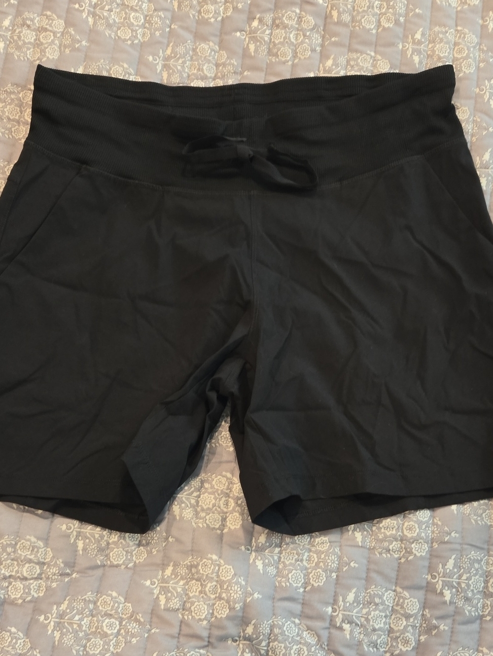 Tuff Athletics Black Women's Drawstring Athletic Shorts